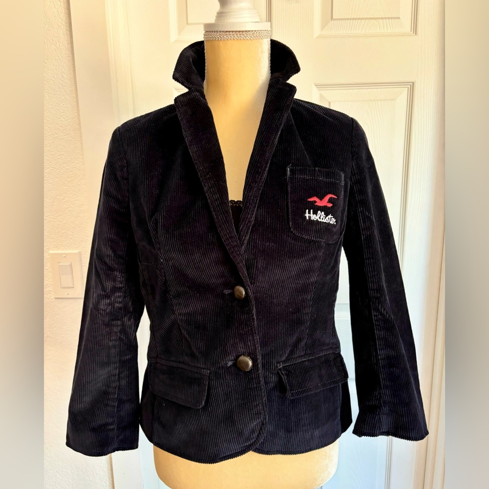 Hollister Blazer Coat Jacket Suit Large NWT